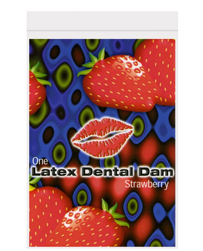 Trust Dam Latex Dental Dam – Strawberry by Latex Dental Dam product image