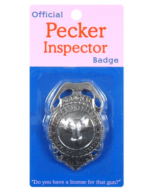 Pecker Inspector Badge by Kheper product image
