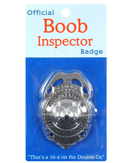 Boob Inspector Badge by Kheper product image