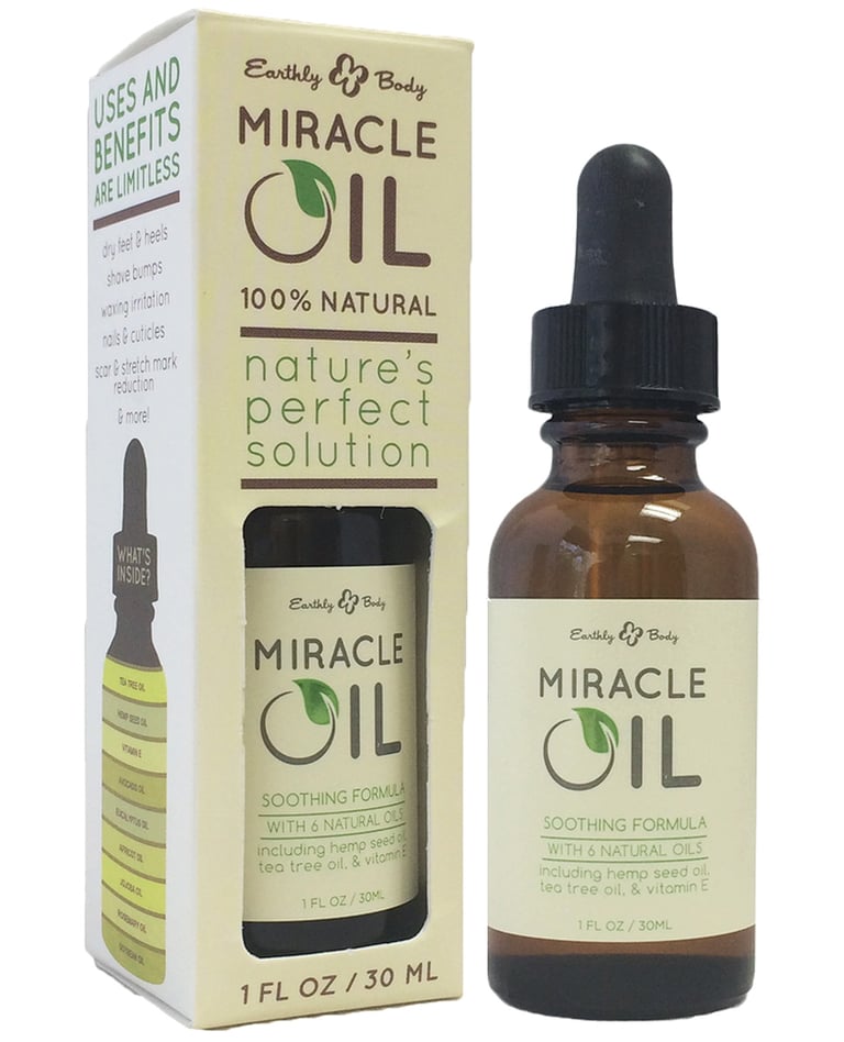Earthly Body Hemp Miracle Oil – 1 oz by Miracle Oil product image