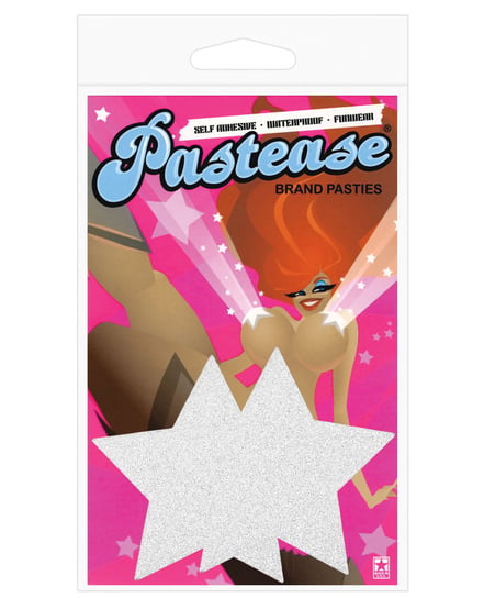 Pastease Glitter Star – Silver O/S by Pastease product image