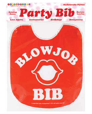 Blow Job Party Bib by Candy Prints product image