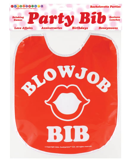Blow Job Party Bib by Candy Prints product image
