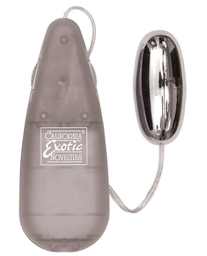Teardrop Bullet – Grey by California Exotic Novelties product image