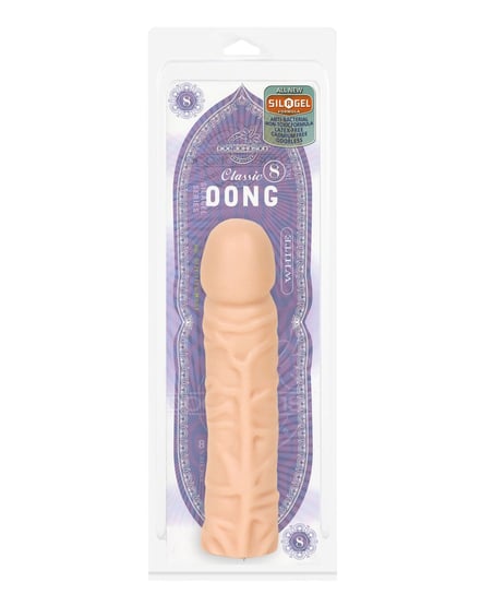 8″ Classic Dong – White by Doc Johnson product image