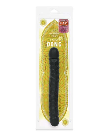 12″ Jr. Double Header – Black by Doc Johnson product image