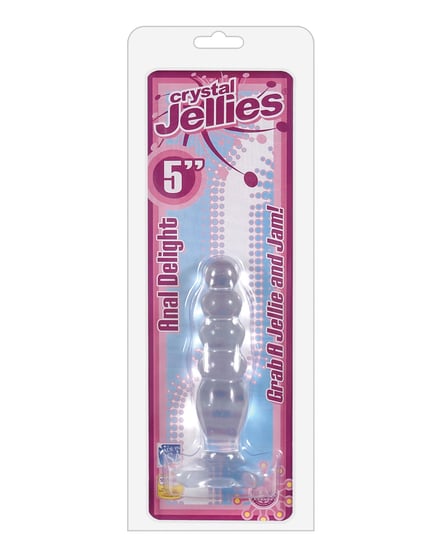 Crystal Jellies 5″ Anal Delight – Clear by Crystal Jellies product image