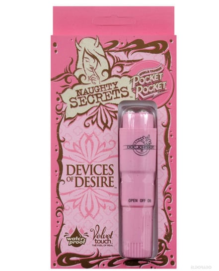 Naughty Secrets Devices of Desire Pocket Rocket – Pink by Naughty Secrets product image