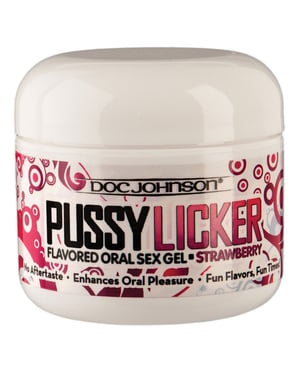 Pussy Licker – 2 oz Strawberry by Doc Johnson product image
