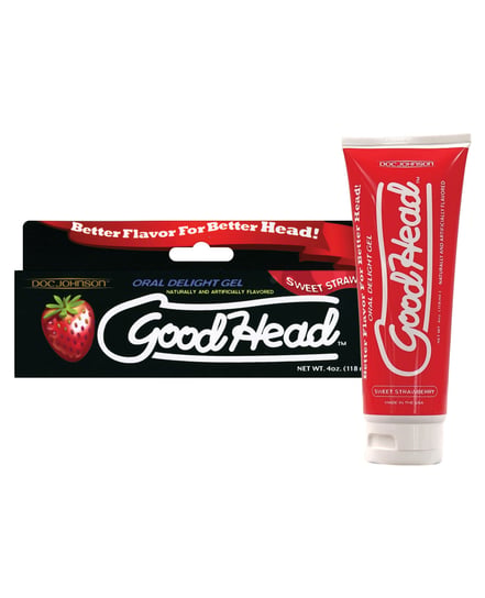 GoodHead Oral Gel – 4 oz Sweet Strawberry by GoodHead product image
