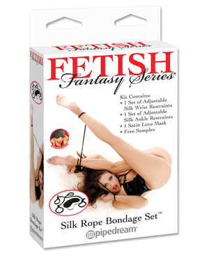 Fetish Fantasy Series Silk Rope Bondage Set by Fetish Fantasy Series product image