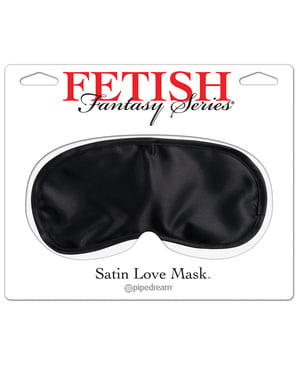 Fetish Fantasy Series Satin Love Mask – Black by Fetish Fantasy Series product image