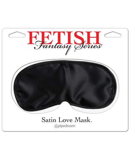 Fetish Fantasy Series Satin Love Mask – Black by Fetish Fantasy Series product image