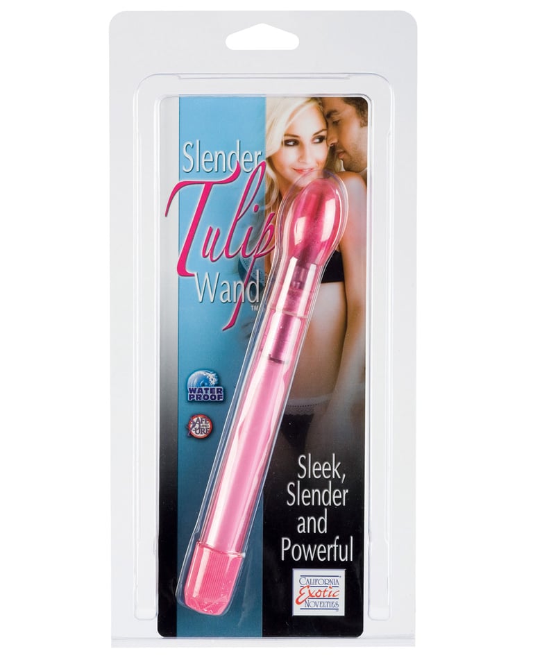 6.5″ Slender Tulip Wand – Magenta by Hard Vibes product image