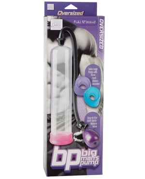 Big Man’s Pump 12″ w/3 Sized Sleeves – Clear by Optimum Series product image
