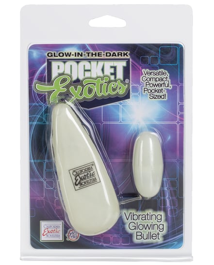 Pocket Exotics Glow In The Dark Bullet by Pocket Exotics product image