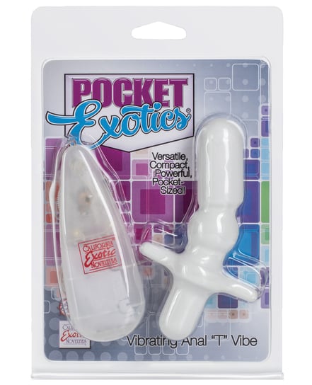 Pocket Exotics Anal T Vibe – Ivory by Pocket Exotics product image