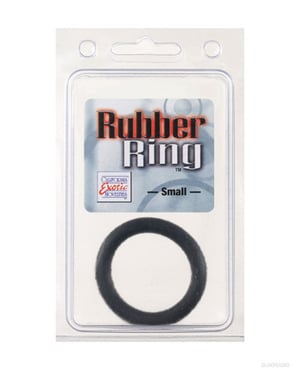 Black Rubber Ring – Small by Rings! product image