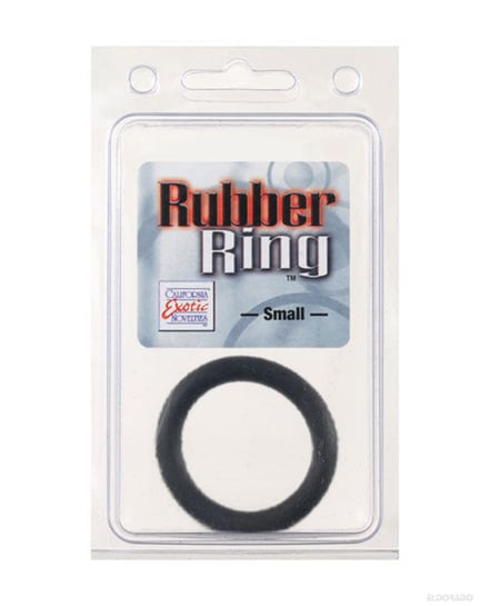 Black Rubber Ring – Small by Rings! product image