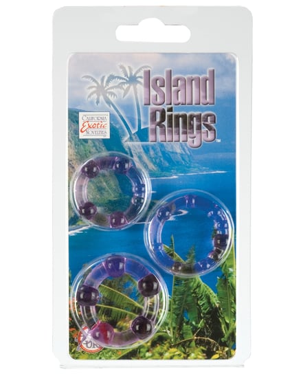Silicone Island Rings – Purple by Rings! product image