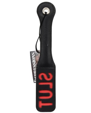 Sportsheets 12″ Leather Slut Impression Paddle by Sportsheets product image