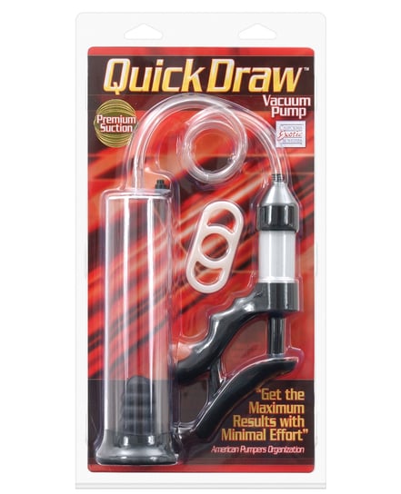 Quick Draw Vacuum Pump – Clear by Optimum Series product image