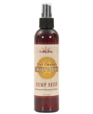 Earthly Body Hemp Seed Moisturizing Body Mist – 8 oz Nag Champa by Earthly Body product image