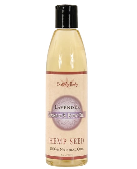 Earthly Body Massage & Body Oil – 8 oz Lavender by Earthly Body product image
