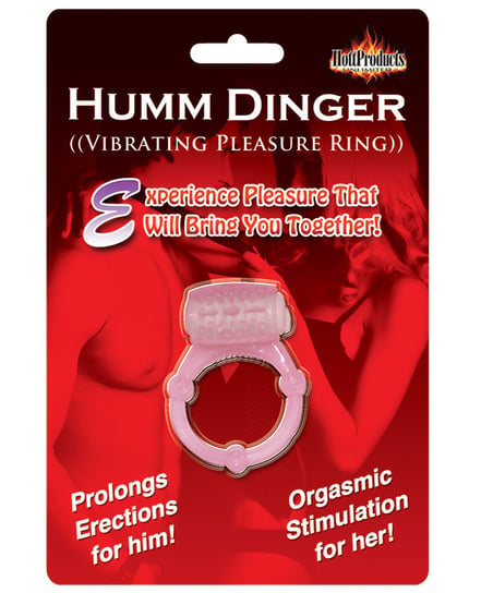 Humm Dinger Vibrating Cockring – Magenta by Humm Dinger product image