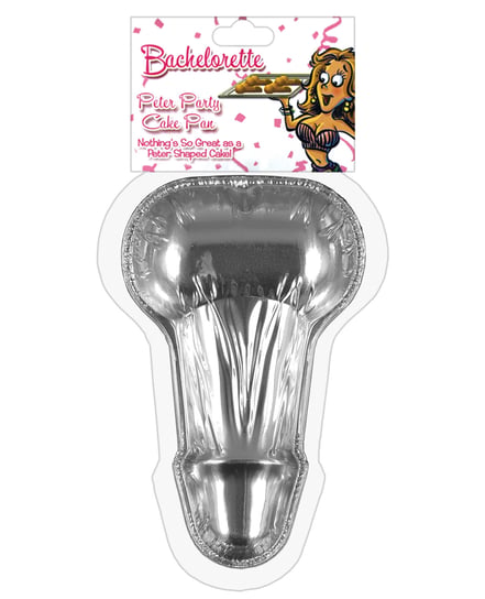 Bachelorette Disposable Peter Party Cake Pan Small – Pack of 6 by Bachelorette Party product image