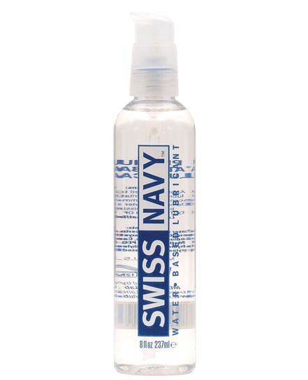 Swiss Navy Water Based Lube – 8 oz by Swiss Navy product image