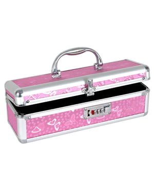 Lockable Vibrator Case – Pink by No Brand product image