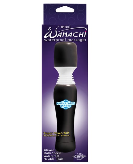 Maxi Wanachi Massager Waterproof – Black by Wanachi product image