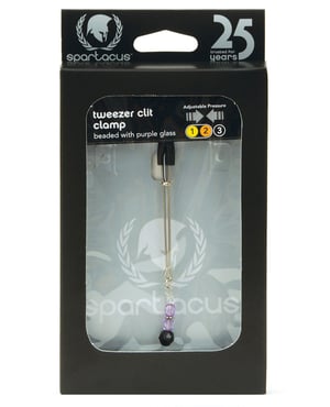 Spartacus Beaded Clit Clamp – Purple by Spartacus product image