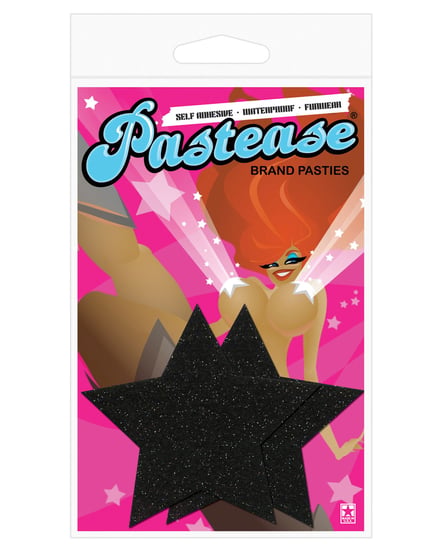 Pastease Glitter Star – Black O/S by Pastease product image