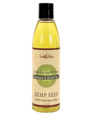 Earthly Body Massage & Body Oil – 8 oz Naked in the Woods by Earthly Body product image