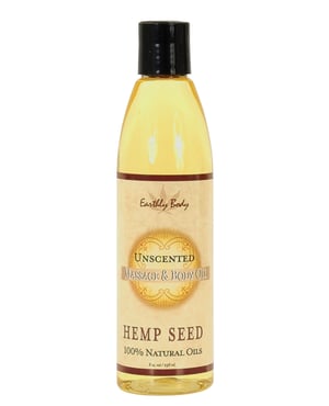 Earthly Body Massage & Body Oil – 8 oz Unscented by Earthly Body product image