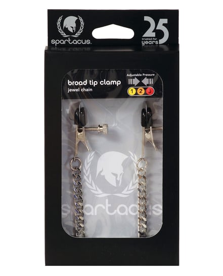 Spartacus Adjustable Broad Tip Clamps – Jewel Chain by Spartacus product image