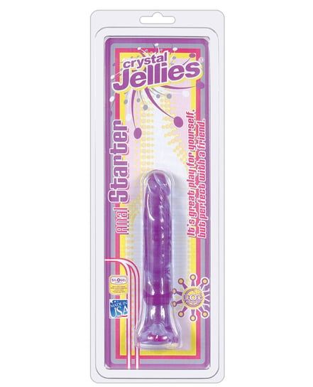 Crystal Jellies 5.5″ Anal Starter – Purple by Crystal Jellies product image