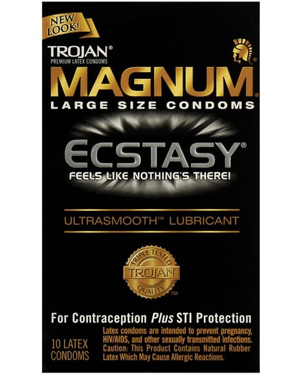 Trojan Magnum Ecstasy Condoms – Box of 10 by Trojan product image
