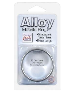 Alloy Metallic Ring – XL Silver by Rings! product image