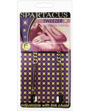 Spartacus Adjustable Tweezer Clamps w/Link Chain by Spartacus product image