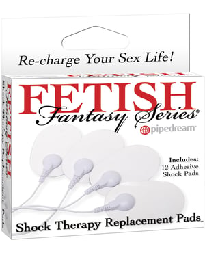 Fetish Fantasy Series Shock Therapy Replacement Pads – 12 pc by Fetish Fantasy Series product image