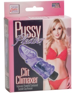 Pussy Pleaser Clit Climaxer – Purple by California Exotic Bullets product image