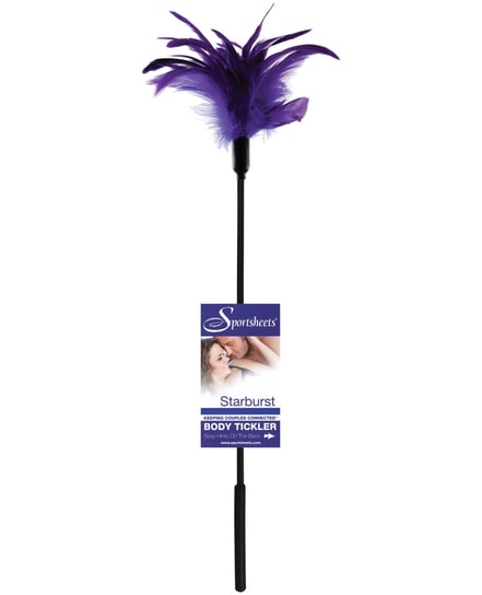 Sportsheets Body Tickler Starburst Feather – Violet by Sportsheets product image