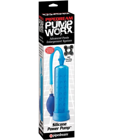 Pump Worx Silicone Power Pump – Blue by Pump Worx product image