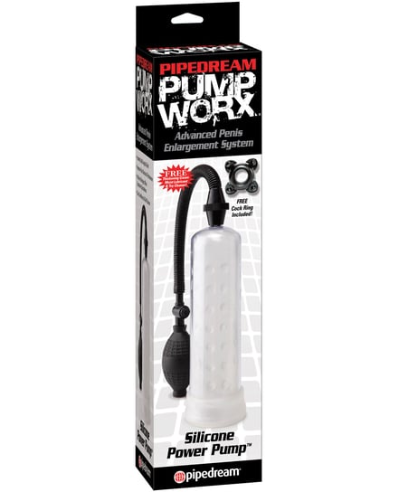 Pump Worx Silicone Power Pump – Clear by Pump Worx product image
