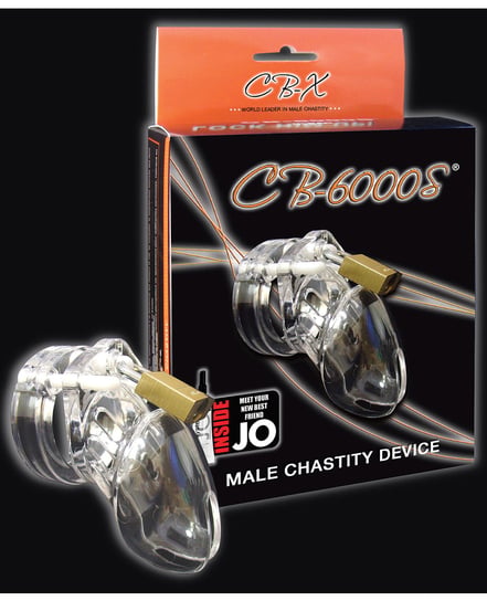 CB-6000S 2 1/2″ Cock Cage & Lock Set – Clear by CB-X product image