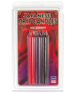 Japanese Drip Candles – Pack of 3 by Doc Johnson product image