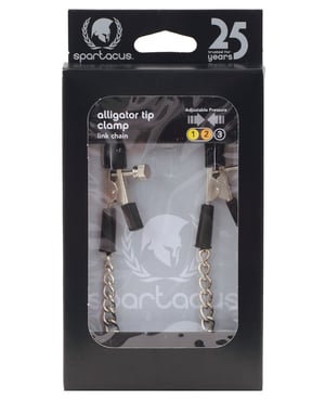 Spartacus Adjustable Alligator Nipple Clamps w/Link Chain by Spartacus product image